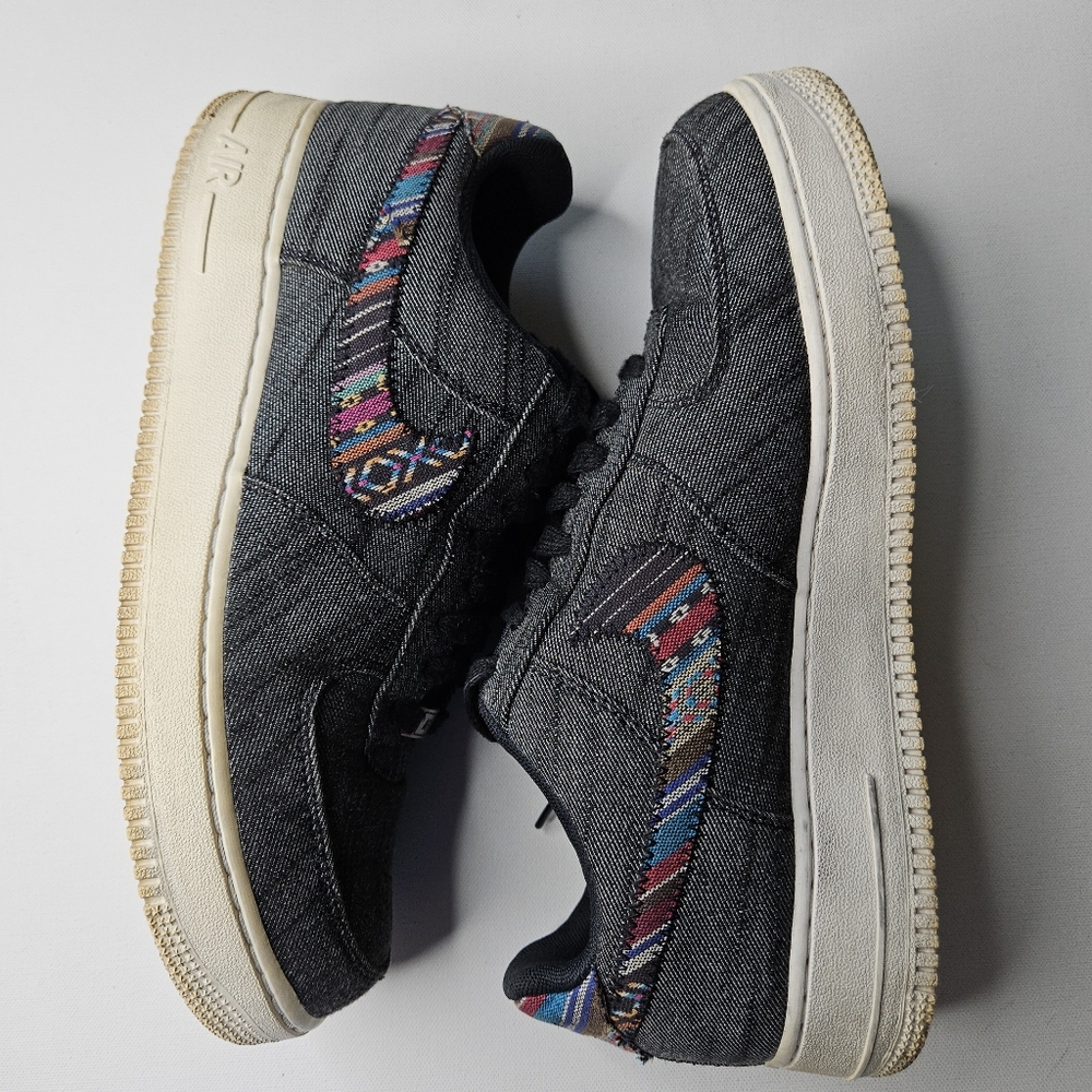 Nike Air Force 1 Low '07 Afropunk Denim Men's Size US 10
